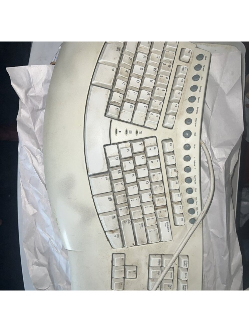Microsoft Natural Keyboard Pro Ergonomic Split Wired USB + PS2 - RT9431